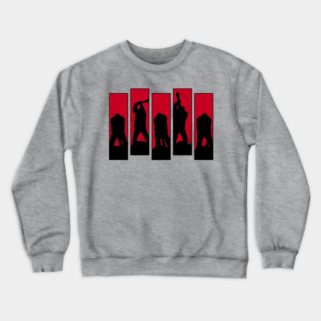 Negan 100 Staggered Crewneck Sweatshirt by ArtbyCorey